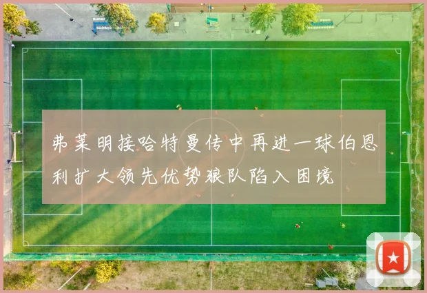 弗莱明接哈特曼传中再进一球伯恩利扩大领先优势狼队陷入困境